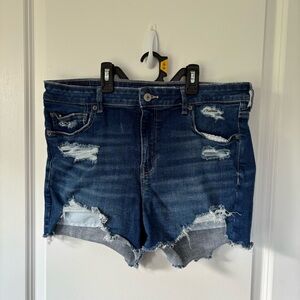 American Eagle Distressed Jean Shorts